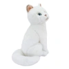 NECOTOYS ANIMALS OF THE WORLD 20890 OTURAN BEYAZ KEDİ PELUŞ 22 CM
