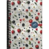 GIPTA BERRY NOTES SPİRALLİ SERT KAPAK 17x24 120YP. KARELİ DEFTER