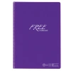 KESKİN FREE PP KAPAK DEFTER A4 80 YP. KARELİ