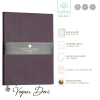 VICTORIAS JOURNALS 1142 SMYTH FLEXY ESNEK KAPAK 14.8x21cm A5 80gr. 96YP. ÇİZGİLİ DEFTER MOR