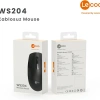 LENOVO LECOO WS204 1200 DPI 3 TUŞLU KABLOSUZ SİYAH MOUSE