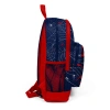 CORAL HIGH 23720 DÖRT BÖLMELİ ÖRÜMCEK DESENLİ SIRT ÇANTASI KIRMIZI-LACİVERT