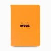 RHODIA 148x210mm A-5 KARELİ DEFTER KARIŞIK RENK (TURUNCU-SİYAH) KAPAK 48 YP.