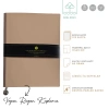 VICTORIAS JOURNALS 1084 SMYTH RUGAN ESNEK KAPAK 19x25cm 80gr. 96YP. ÇİZGİLİ DEFTER BEJ