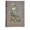 GIPTA LOVE BOOK SPİRALLİ KARTON KAPAK A4 80 YP ÇİZGİLİ DEFTER