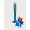 PLUS-PLUS 4094 TRICERATOPS MİNİ MİX BLOK PUZZLE YAPI SETİ 100 PARÇA TÜP
