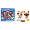 HASBRO 232ES 526 00506 LITTLES PET SHOP PET PAİRS 2Lİ SET KÖPEK VE KEDİ  4+