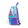 CORAL HIGH 23551 KIDS TURKUAZ PEMBE DONDURMALI KEDİ DESENLİ İKİ BÖLMELİ MİNİK YUVA SIRT ÇANTASI