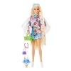 MATTEL HDJ45  BARBIE  EXTRA MAVİ ETEKLİ BEBEK