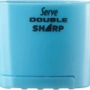 SERVE DOUBLE SHARP SİLGİLİ KALEMTRAŞ PASTEL GÖK MAVİ
