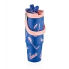 VAGONLİFE STAİNLESS STEEL TUMBLER PİPETLİ / PİPETSİZ KULLANIM ÇELİK MATARA VGN8137 BLUE 900ML