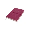 VICTORIAS JOURNALS 1091 KUKA SOFT KAPAK NOTEBOOK 14.8x21cm A5 80gr.96YP. ÇİZGİLİ DEFTER FUŞYA