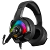 RAMPAGE RM-K66 TYPHOON USB 7.1 VERSİON RGB LEDLİ GAMING OYUNCU MİKROFONLU KULAKLIK SİYAH