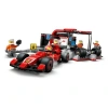 LEGO CITY 60443 FERRARİ ARABALI F1 PİT STOP VE PİT EKİBİ 322 PARÇA 6+