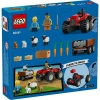 LEGO CITY RÖMORKLU KIRMIZI ÇİFTLİK TRAKTÖRÜ VE KOYUN 60221 116 PARÇA 4+