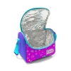 CORAL HIGH 11879 KIDS MOR PEMBE KEDİ KÖPEK DESENLİ THERMO BESLENME ÇANTASI