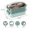 VAGONLİFE PASLANMAZ ÇELİK YEMEK KABI - LUNCH BOX  VGN-XC465 1500 ML