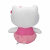 SUNMAN OT180201-A HELLO KITTY ELBİSELİ KURDELELİ PELUŞ 36 CM