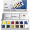 WINSOR & NEWTON COTMAN SULU BOYA SETİ CEP TİPİ SKETCHERS POCKET 12Lİ 12xYARIM TABLET - 0390640