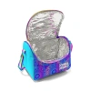 CORAL HIGH 11883 KIDS PEMBE TURKUAZ FİL DESENLİ THERMO BESLENME ÇANTASI