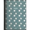 PAPİRÜS MİYAV/HAV HAV MIX SERT KAPAK SPİRALLİ 16X23 120YP. KARELİ DEFTER - TEKLİ