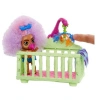 MATTEL CAVE CLUB BEBEKLERİ FERNESSA VE FURRAH WILD BEBEK BAKICISI OYUN SETİ MTL-GNL92