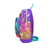 CORAL HIGH 23773 KIDS LİLA TURKUAZ DONDURMA VE ANİME DESENLİ DÖRT BÖLMELİ SIRT ÇANTASI