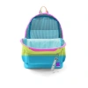 CORAL HIGH 23770 KIDS RENKLİ ÇİZGİLİ DESENLİ DÖRT BÖLMELİ SIRT ÇANTASI
