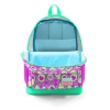 CORAL HIGH 23709 AÇIK PEMBE SU YEŞİLİ AVOKADO DESENLİ DÖRT BÖLMELİ OKUL SIRT ÇANTASI