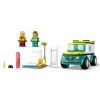 LEGO CITY 60403  ACİL AMBULANSI VE SNOWBOARDCU 79 PARÇA