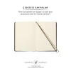 VICTORIAS JOURNALS 123-9108 VINTAGE OLD BOOK 14x20cm 80gr.160YP. ÇİZGİSİZ DEFTER MAT SİYAH
