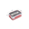VAGONLİFE PASLANMAZ ÇELİK ÜÇ BÖLMELİ YEMEK KABI - LUNCH BOX VGN 528 1000 ML