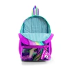 CORAL HIGH 23558 KIDS PEMBE SU YEŞİLİ UNICORN DESENLİ İKİ BÖLMELİ MİNİK YUVA SIRT ÇANTASI