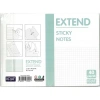 KRAF 96146 YAPIŞKANLI NOT KAĞIDI EXTEND 96x146mm (2x20)  40 YP.