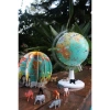 GÜRBÜZ 48251 20 CM WILD WORLD GLOBE + BOOK + USB IŞIKLI KÜRE