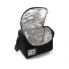 CORAL HIGH 22798 KIDS SİYAH FUTBOL DESENLİ THERMO BESLENME ÇANTASI