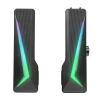 MİKADO MD-S157 2.0 5Wx2CH RGB LEDLİ SİYAH MULTİMEDİA SOUNDBAR SPEAKER