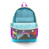 CORAL HIGH 23737 KİDS GRİ MAVİ PEMBE ANİME DESENLİ DÖRT BÖLMELİ SIRT ÇANTASI