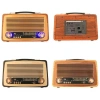 RAISENG R-3299BT AHŞAP RETRO BÜYÜK BOY BLUETOOTH BAĞLANTILI USB ŞARJLI RADYO