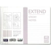 KRAF 96146 YAPIŞKANLI NOT KAĞIDI EXTEND 96x146mm (2x20)  40 YP.