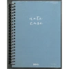 PAPİRÜS  NOTE CASE SİMLİ SERT KAPAK SPİRALLİ 14X19 120YP. ÇİZGİLİ DEFTER