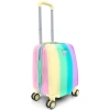 CORAL HIGH 16786 MİNİ RENKLİ ÇİZGİLİ KABİN BOY VALİZ