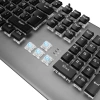 RAMPAGE KB-R211 PRIME USB RAINBOW AYDINLATMALI  KRİSTAL BLUE SWITCH MEKANİK GAMING OYUNCU KLAVYESİ KABLOLU