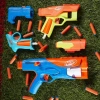 HASBRO F8633 NERF N SERİSİ GEAR UP PACK SÜNGER ATAN SİLAH 18 MERMİ 8+