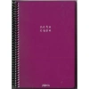 PAPİRÜS  NOTE CASE PP. KAPAK SPİRALLİ 16X23 100YP. KARELİ DEFTER