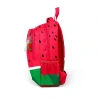 CORAL HIGH 11428 KIDS KIRMIZI YEŞİL KARPUZ DESENLİ ÜÇ BÖLMELİ SIRT ÇANTASI