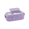 VAGONLİFE PASLANMAZ ÇELİK YEMEK KABI - LUNCH BOX BL2106 LİLA-GRİ