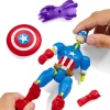 HASBRO 43521 MARVEL AVENGERS CAPTAIN AMERICA MİXMASHERS FİGÜR 4+