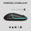 LENOVO LECOO WS210 1600 DPI 6 TUŞLU BLUETOOTH KABLOSUZ  MOUSE SİYAH