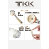 VAGONLİFE T1020 TKK PİPETLİ SÜZGEÇLİ TRİTAN MATARA 800ml BEYAZ